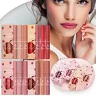 Strawberry Set Lip Gloss Non-Stick Not Fade Waterproof Matte Lip Glaze Lipsticks