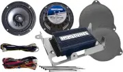 HOGTUNES 6.5" 225 WATT SPEAKER & AMP KIT 2014-2020 HARLEY ELECTRS GLIDE STREET
