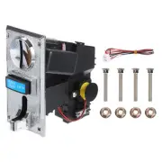 Multi Coins Collector Selector for Game Arcade Game Vending Machine Silver