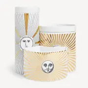 Fornasetti In the meantime Set Candles Alone Fornasetti - 2.4 Kg Total 3 Candles
