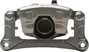 R1 Concepts Rear Right Brake Caliper Silver Zinc Coated CAL-72640| Fits 2009-2015 Mitsubishi Lancer; 2007-2013 Mitsubishi Outlander