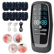 Micro-Current Massager, Cervical Relief Massage Machine, Multi-Functional Muscle Exercise Massager for Travel, Business Trip, Home, and Work Area