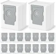 16 Pack Vacuum Bags for irobot Roomba i7, i7+, i8, i8+, i3, i3+, i4, i4+, i5, i5+ i6, i6+, j5, j5+, j6, j6+, j7, j7+, j8, j8+, j9, j9+, s9, s9+, Replacement for i & s & j Series Dirt Disposal