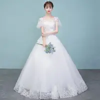 在飛比找蝦皮購物優惠-【MOMO新娘婚紗】【限時免運】【現貨下殺】輕婚紗新款新娘一