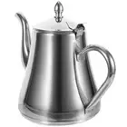 Teapot Travel with Strainer Kettle Infuser Kettles Stovetop Stainless Steel