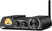 AIYIMA A08 PRO TPA3255 Stereo Amplifier Bluetooth 5.1 with VU Meter 300W+300W HiFi Class D Stereo Digital Audio Amp 2.0 Channel Amplifier for Passive Speaker Home Audio