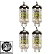 Brand New Gain Matched Quad 4x Electro-Harmonix 12AT7 ECC81 Vacuum Tubes