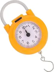 GOOHOCHY Small Portable Handheld Scale for Luggage Weighing Lightweight Mechanical Spring Scale Design for Travel Fishing Accurate Measurement Tool