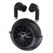 Weofly LifeFits bluetooth Earbuds 1.28inch LED Touch Screen Smart Earphone 13mm Dynamic Drivers HD Sound 25H Playback In