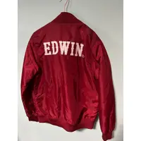 在飛比找蝦皮購物優惠-EDWIN愛德恩冬季紅色外套 鋪棉