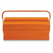 C19 Three-Section Cantilever Metal Tool Box, 18" x 8" x 6"