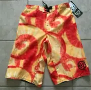 MAUI & SONS Since 1980 Youth Boy Orange Swim Trunks Shorts XL (14-16) NEW TAG