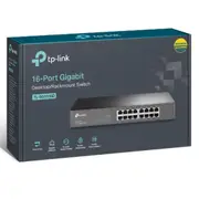 TP-Link TL-SG1016D 16-Port Gigabit Desktop/Rackmount Unmanaged Switch Energy-efficient Supports MAC Plugplay 32Gbps Switching Capacity TL-SG1016D