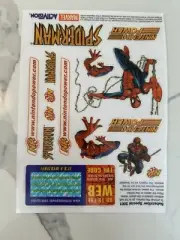 Vintage RARE Nintendo Power Insert Gamecube PS2 Marvel Spider Man Stickers PS5