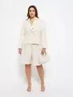 FREE POST NWT Commonry Linen Blend Set - Blazer & Shorts 18 RRP $499.90