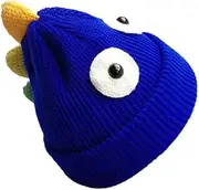 [OATIPHO] Wool Cap Knitted Hat Woolen Hat Soft Hat 's Hat Cute Hat Baseball Cap Hats Bonnet Apparel Chunky Beanie Hat Trucker Hat Warm Hat Warm Cartoon Cap Yarn Blue