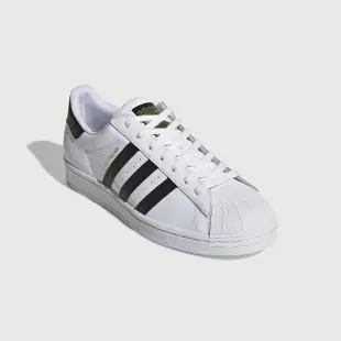 【adidas 愛迪達】SUPERSTAR 男女 休閒鞋 情侶鞋 白(EG4958)