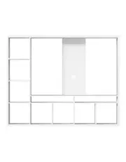 [Artiss] Brian Entertainment Unit 183cm in White