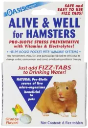 "OASIS Alive & Well, Stress Preventative and Pro-Biotic Tablets for Pocket Pets"