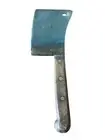 Vintage Village Blacksmith Butcher Meat Cleaver Wood Handle, 15” Long 8” Blade #