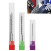 Versatile 3PCS Carbide Burr Drill Bits for Car Tire Repair and Wire Cutting