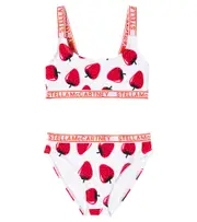 [Stella McCartney Kids] Stella McCartney Kids Printed bikini Y 3 red