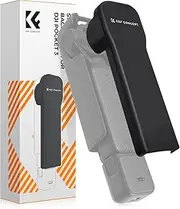 K&F Concept Osmo Pocket 3 Protector Cover Case for DJI OSMO Pocket 3 Anti-Drop Anti-Knock, Protective Cap Hard Protector Camera Accessories (Black)