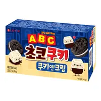 在飛比找蝦皮商城優惠-韓國樂天字母香草風味可可餅乾