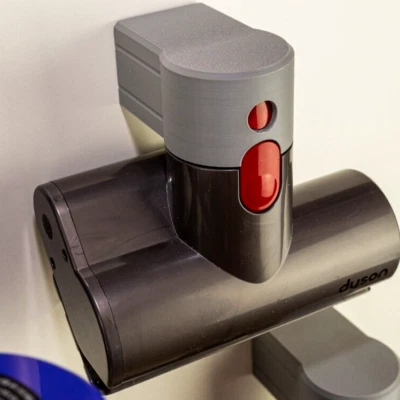 Wall Mounted Single Accessory Tool Holder Compatible with Dyson V7, V8, V10, V11
