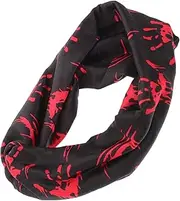 [Healeved] Halloween Blood Knot Headband Elastic Stretch Hair Band for Women Unique Prints for Costume Parties and Themed Events Versatile and Comfortable Accessory for Festive Occasions