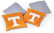 College Pro Football Dual-Sided Bean Bags by Wild Sports, 4 Pack - Premium Toss Bags for Cornhole Sets