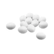 12Pcs Solid Plastic Pigeon Eggs Hatching Artificial Easter Eggs Decoration