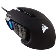 Corsair CH-9304211-AP SCIMITAR RGB ELITE Black Gaming Mouse with 17 Programmable Button