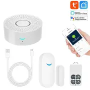 Tuya Home Anti-theft Alarm System Wireless WiFi Arming Disarming SOS Remote APP Control Powerful Horn Alarm for Precauti