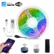 USB TUYA WiFi Led Strip Light RGB 5050 Flexible Phone APP Control TV Backlight