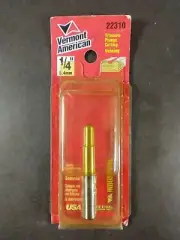 Vermont American 22310 1/4" Titanium Plunge Cutting Veining Router Bit NEW