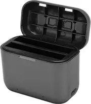 Fast Battery Hub for 360 X3 Camera, Quick Portable 2 Channel Battery Charge Storage Station with Led Intelligent Indicator, Type C Cable, Fast Charge Up to 80%
