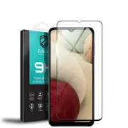 ZUSLAB Galaxy A12 Tempered Glass Screen Protector 9H Hardness for Samsung - Black