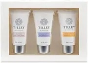 Tilley Classic White Floral Hand & Nail Cream Trio Set