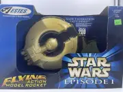 Star Wars Episode 1 Trade Federation Battleship Flying Model Rocket