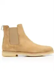 BNWT Common Projects Suede Tan Men’s Chelsea Boots EU 40