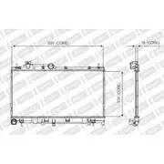 Denso Radiator - JR0114FTF