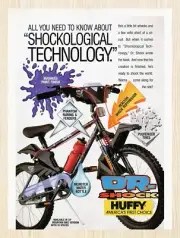 1992 Huffy Dr Shock Technology Original Advertisement v1