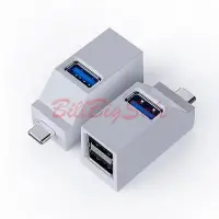 在飛比找Yahoo!奇摩拍賣優惠-(直插式3孔USB 3.0 Hub) Type-C 迷你 可