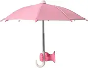 Cell Phone Umbrella, Phone Sun Shade, Phones Umbrella With Fist Suction Cups, Anti-Glare Phones Umbrellas, Portable MobilePhone Sun Shade UV Protection Shield For Outdoor Travel Car Beach(Pink)