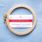 Hardwicke Manor hard wood 4" x 5/16" Embroidery Hoop Cross stitch needlework