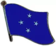 Wholesale Pack of 3 Micronesia Country Flag Bike Hat Cap lapel Pin