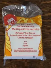 McDonalds Happy Meal Toy Food Foolers #3 McNuggets Box Camera 1999 Sealed NEW