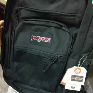 Jansport big student 網狀 電腦 黑色後背包