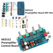 DIY Kit NE5532 HIFI OP-AMP Preamplifier Volume EQ Tone Amplifier Control Board